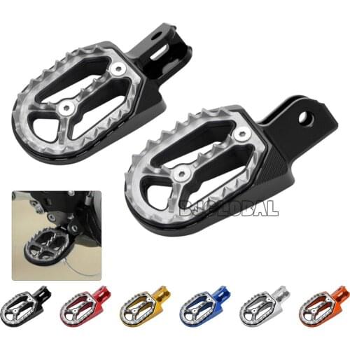 Motorcycle CNC Aluminum Dirt Bike Foot Pegs Pedal Footrest Footpeg For Honda CRF230 L 2003-2009 CRF230 F 2005-2015 Footpegs