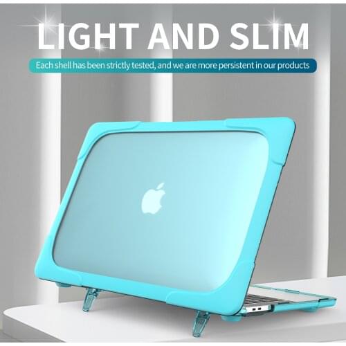 Laptop Case for Macbook Air 13 A2337 M1 2020 A2179 A1932 Business Hard Stand Cover Protective Shell Case for Macbook Air 13