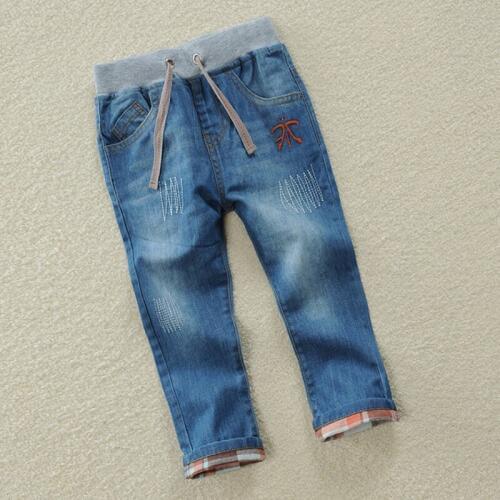 Childrens trousers boys jeans trousers spring and autumn cotton casual baby childrens pants