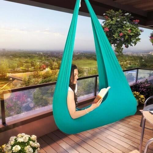 Flying Swing Indoor Stretch Durable Nylon Practical Equipments Swing for Children Universal Yoga Hammock Fitness Training Bands