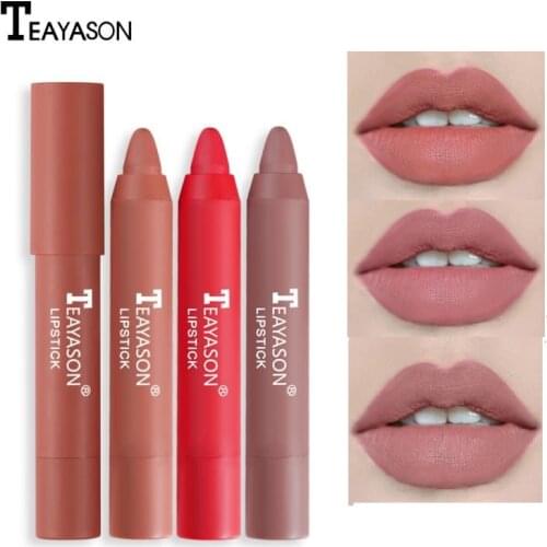 Lazy Lip Lipstick Matte Makeup Lip Gloss Lasting Moisturizing Lip Glaze Does Not Stick To The Cup Korean Style Cosmetics TSLM1