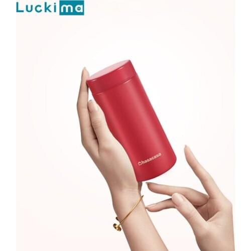 200/300/500ml Mini Thermos Cup Japanese Cute Style Portable Insulation Water Bottle Traveling Office Insulated Cup Vacuum Flask