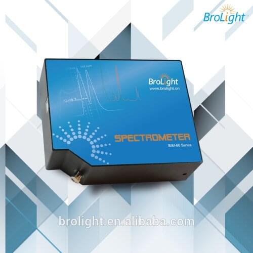 Raman miniature fiber optic spectrometer