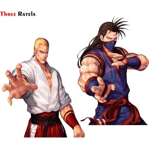 Three Ratels A298 Kisaragi Eiji Fighter Sticker Suitable For Laptop Skateboard Car Body Cover Decorative Anti-scratch Decal