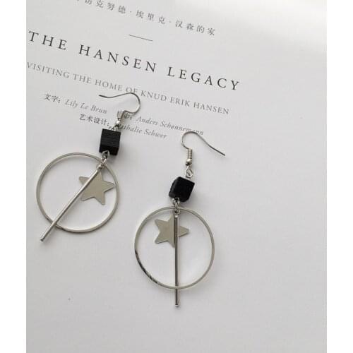 2017 New Tassel Square Box Square Lady Accessories Earrings Gift Sales Explosion Popular Simple Fashion Earrings Oorbellen