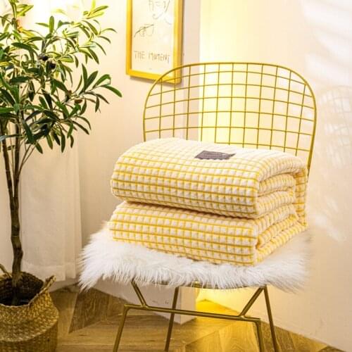 Blanket Milk Fiber Cover Heavy Blanket Promote Deep Sleep Reduce Anxiety Quilt for Bed Sofa Air Conditioning Blanket Blanket