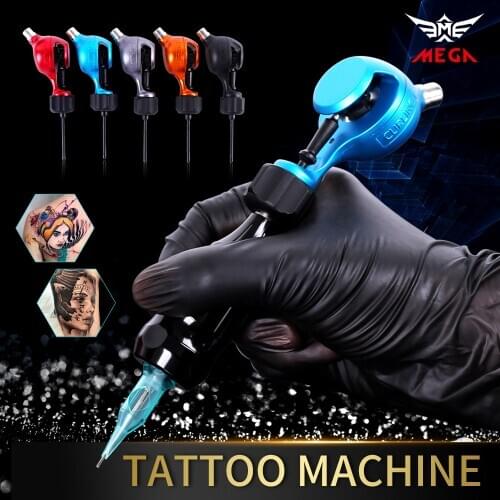MEGA Rotary Tattoo Machine Shader & Liner 5 Colors Assorted Tatoo Motor Gun For Tattoo Gun Motor Microblading Aluminum Alloy