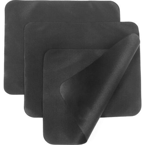 BerWer Microfiber Eyeglasses Cloth Sunglasses Eyewear Cleaning Cloth Glasses Black Clean Lens cloth