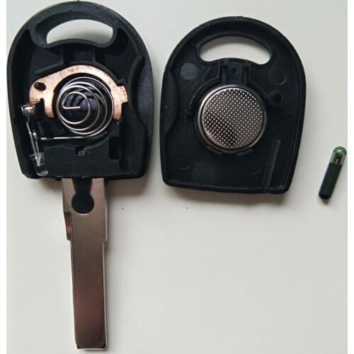 Replacement Tansponder Key For VW B5 Passat With ID48 chip And Light (HU66 Uncut Blade) 2PCS/lot