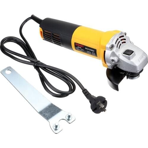 Angle Grinder 220V/50Hz 1680W 11000r/min Angle Grinder Electric Angle Grinding Cutting Power Tools 100mm Diameter