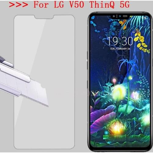 V50 ThinQ 5G Tempered Glass 100% Good Quality Premium 9H Screen Protector Protective Glass Film Accessories for LG V50 ThinQ 5G