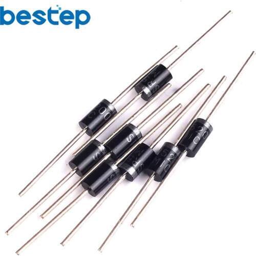 10PCS SR5200 Schottky Barrier Rectifier Diode 5A 200V DO-201AD/DO-27