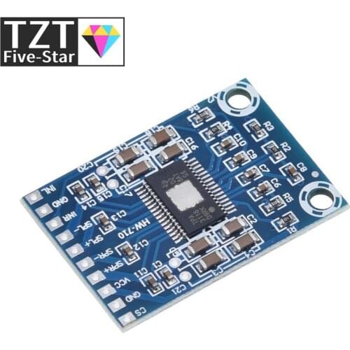TZT DC 12V-24V 2x50W Dual Channel Mini Digital Amplifier D Class 50W+50W TPA3116D2 XH-M562 Amplifier 50W Power Amplifier Board