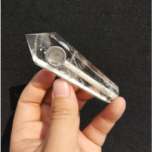 2017 popular natural astrophyllite crystal smoking pipes, water pipe smoking , water pipes glass smoking