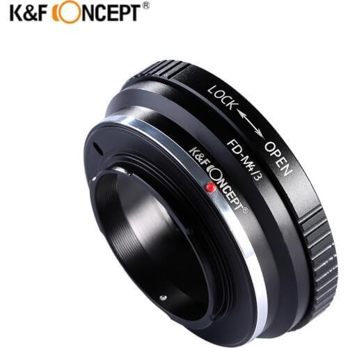 K&F CONCEPT Lens Adapter Ring For Canon FD Lens To Micro 4/3 M4/3 M43 Mount Camera Panasonc GF3 GF5 GF6 GX1 GX2