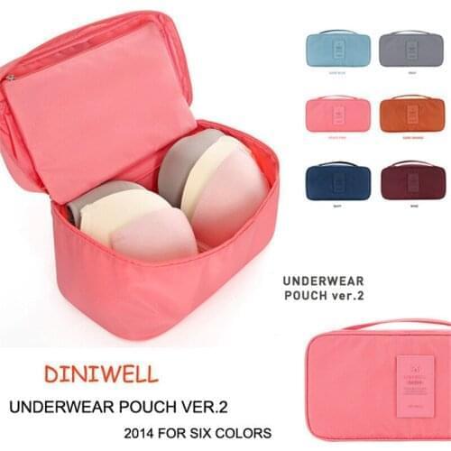 Travel Multi-Function Bra Organizer Bag Portable Toilet Bag Lady Cosmetic Bag Storage Bag Makeup Organizer Custom Made