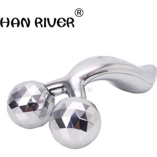V face thin face artifact instrument manual wheel two rounds of facial 3 d thin face shape face massager and beauty instrument