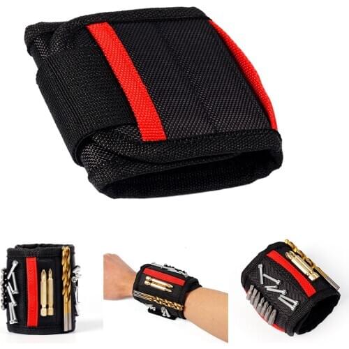 90*370 mm Magnetic Wristband for Home Improvement, Construction, Carpentry, Auto Repair, and Many Other DIY Projects