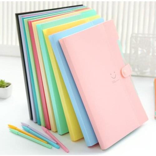 Multi-function 5 Pockets Folder Documents Organizer Folder A4 Document Bag Waterproof Carpeta File Folders Paper Music Clip