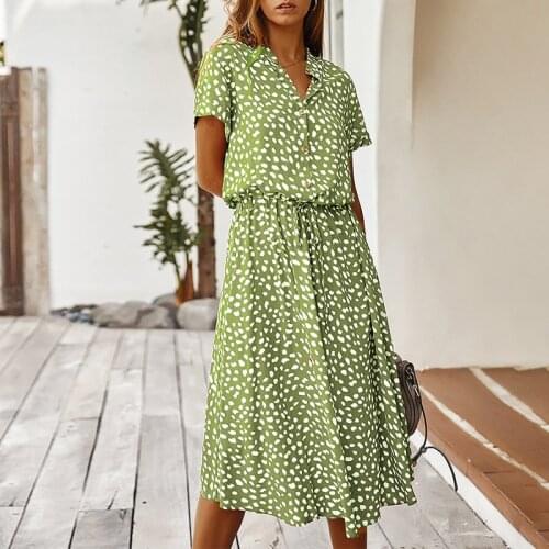 MOSHU Fashionable Shirt Dresses