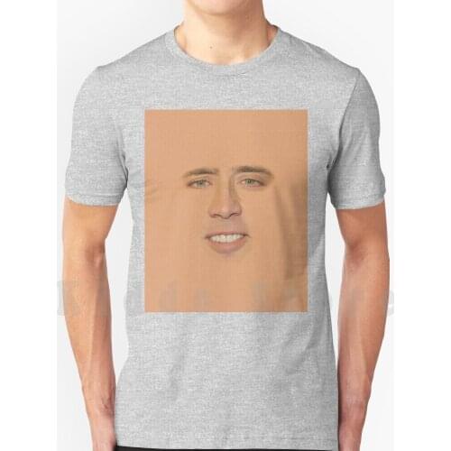Nicolas Cage Full Face T Shirt Men Cotton Cotton S-6Xl Nicolas Cage Nicholas Face Full Off Face Off Nicolas Cage Funny Funny