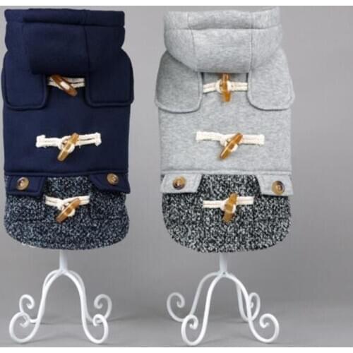 2017 new dogs cats fashion cool jacket clothes doggy warm soft overcoat costume puppy outwear clothing pet dog cat coats 1pcs