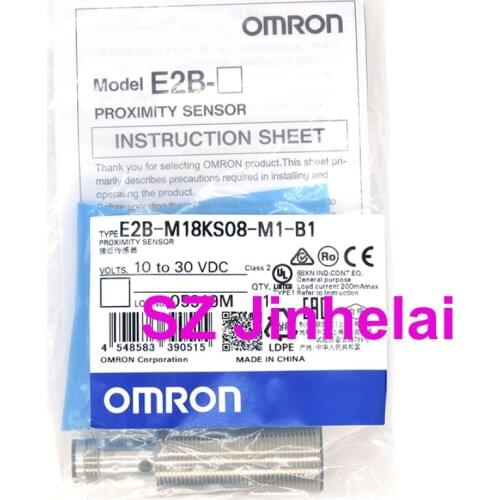 OMRON E2B-M18KS08-M1-B1 Authentic original Proximity Switch Sensor (can substitution E2E-X5E1-M1-Z) PNP