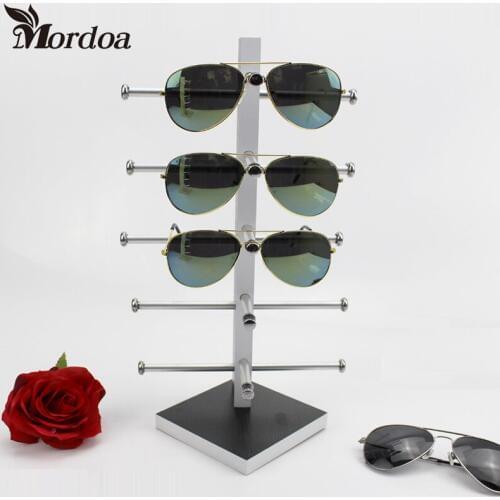 2017 Free Shipping Sunglass Racks Glasses Display Stand Wood Shelf Stand For Eyewear Jewelry Display