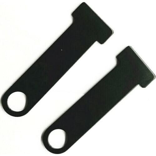 Motorcycle Black Boke Helmet Strap D-Ring Steel Lock Extensions For Harley Hodna Yamaha Suzuki Kawasaki Cruiser Bobber Chopper