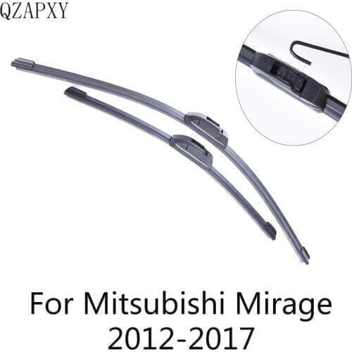 Front and Rear Wiper Blade For Mitsubishi Mirag from 2012 2013 2014 2015 2016 to 2017 Windscreen wiper Wholesale Car Accessories