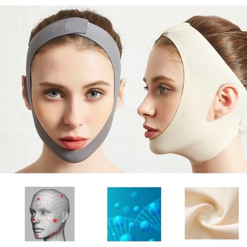 Face V Shaper Facial Slimming Bandage Relaxation Lift Up Belt Shape Lift Reduce Double Chin Face Thining Band Massage Hot Sale