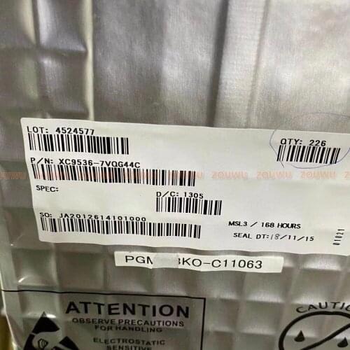 1PCS/LOT XC9536-7VQG44C XC9536 VQG44 QFP LILLARD store only sells 100% original products