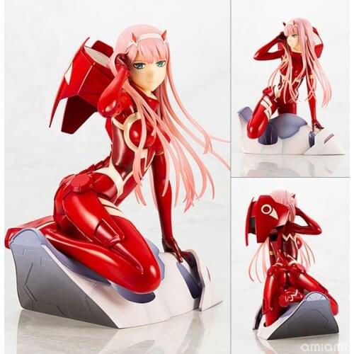 16CM Anime 1/8th Scale Darling In The FranXX Zero Two 2 Code:002 Action PVC Figure Toy Brinquedos Xmas gift