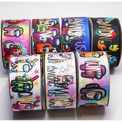 3 Inch 75 mm Printed Holographic Foil Ribbon 50 Yard Craft Suppliers 48436