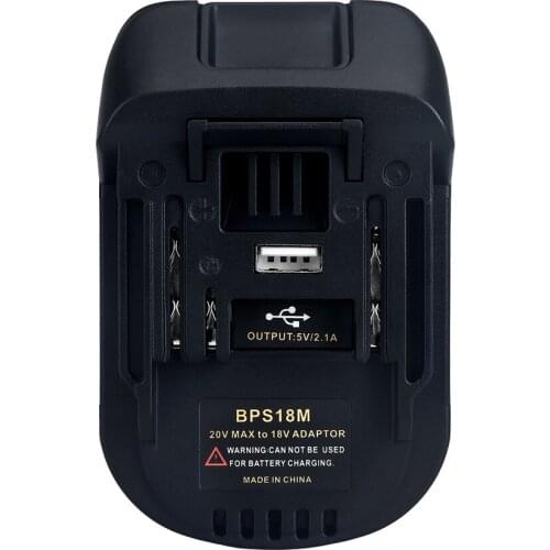Hot Battery Adapter For Black & Decker/For Porter Cable/ For Stanley Battery is Converted To Replace For Makita BL1830