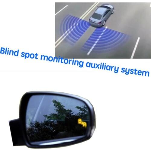 Car BSD BSM BSA Blind Area Spot Warning Drive Mirror Rear Radar Detection System For Besturn B90 2012~2020