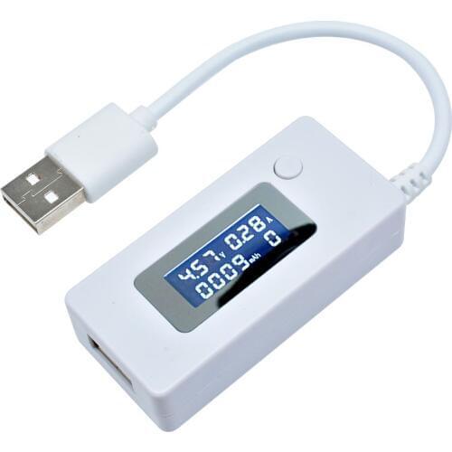DC Digital LCD Voltmeter Ammeter Dual USB Charger Mobile Power Detector Voltage Current Meter Tester Monitor