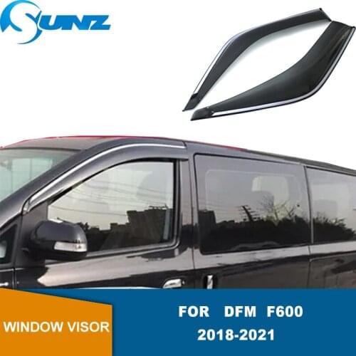 Side Window Deflectors For DFM F600 2018 2019 2020 2021 2pcs Window Visors Sun Rain Guards Rain Window Visor SUNZ