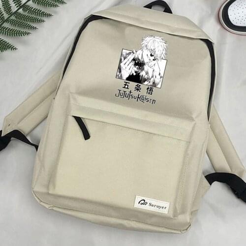 Jujutsu Kaisen Satoru Gojo Itadori backpack bolsas mochilas designer travel 2021 kawaii girl borse da donna backpack