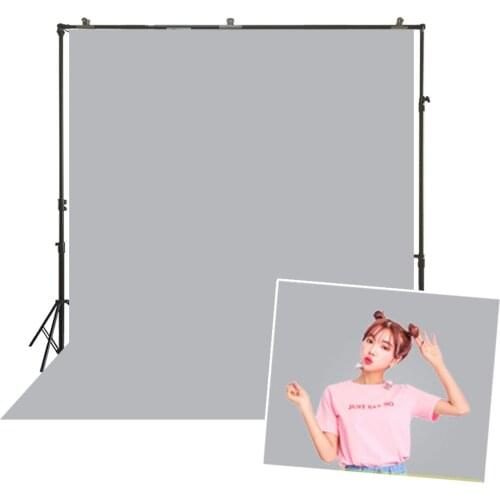 Photography Backdrop Grey Background Solid Color Screen Back Drops Video Backdrop Studio Photoshoot Portrait Gray Simple Cloth