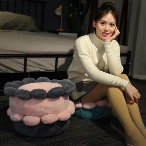 Hot Futon Cushion INS Cute Nordic Bedroom Living Room Net Red Bay Window Floor Seat Lazy Tatami Mat Girl Floor Cushion F8210