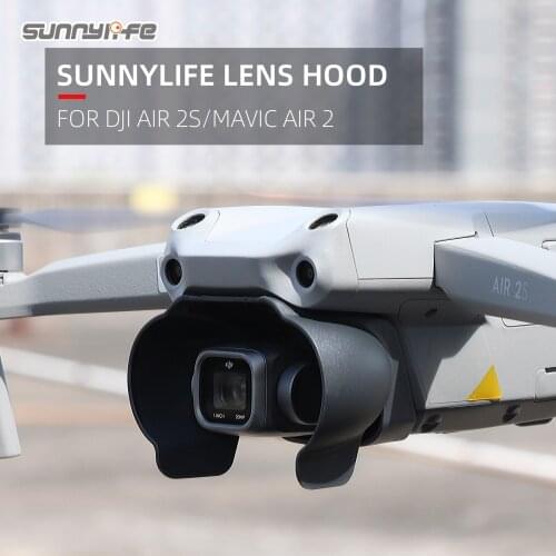 Lens Hood Gimbal Protective Cap Anti-glare Cover Sunshade Accessories for DJI Air 2S/Mavic Air 2