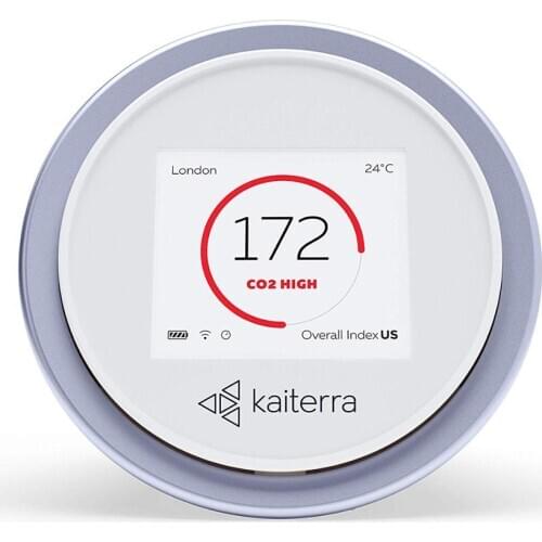 Laser Egg 2 temperature and humidity CO2 detector PM2.5 carbon dioxide HomeKit