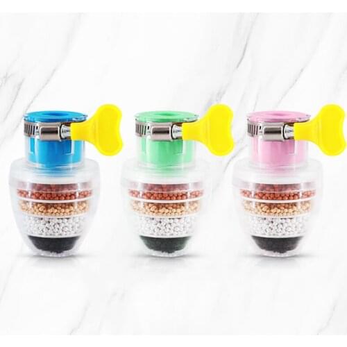 Multi-layer Faucet Filter Household Kitchen Tap Water Purification Splash-proof Shower Faucet Water-saving Water Filter
