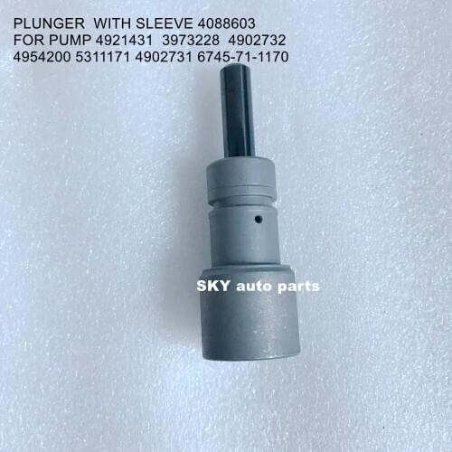 3973228 PLUNGER WITH SLEEVE 4088603 4088605 FOR 4921431 3973228 4902732 4954200 5311171 4902731 6745-71-1170 (2pcs)