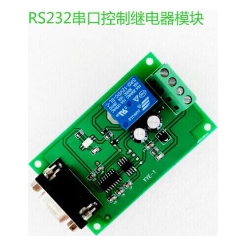 Serial Port Control MCU USB Control Switch PLC RS232 Relay Module Computer Board