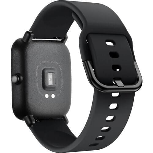 Silicone Soft Strap for Xiaomi Huami Amazfit Bip BIT Lite Youth 1S Smart Watch Wrist Bracelet for Amazfit GTS 2 Watchband Strap