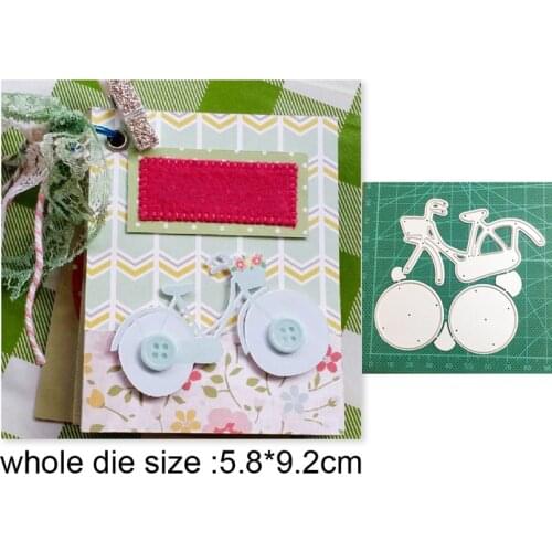 Craft dies metal cutting dies cut die mold bicycle bike Scrapbooking dies crafts paper knife mould blade punch stencils dies