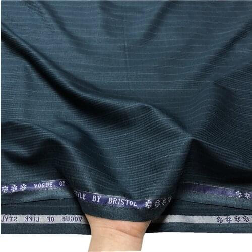 SJ Lace 5Yards 2021 High Quality Dubai Cashmere Wool Fabric For Men Sewing Shirt Soft Garment Material Atiku Fabric x3-46