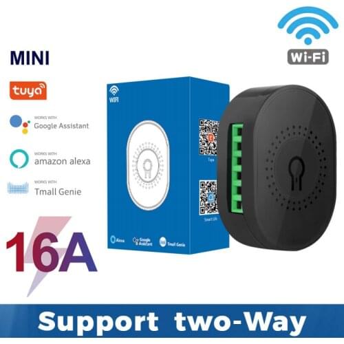 New Tuya WiFi Smart Switch No Hub Required Support Two Way Control Remote Control App Work With Smart Life Alexa Google Home